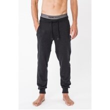 super natural Leisure Pants City Cuffed - Merino Wool Blend, Sweatpants - black Men