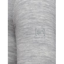 super natural Long Sleeve Base 175g Turtle Neck - Merino Wool - Underwear grey Men