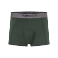 super natural Boxershort Bike Merino Unstoppable Padded (ergonomic seat pad) dark green Men