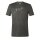 super natural Hiking/Leisure Tshirt Graphic - Merino Wool Mix - grey mottled Men