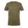 super natural Leisure T-shirt Graphic Paradise - Merino Wool Blend - Olive Green Men