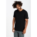 super natural Leisure T-shirt Graphic Paradise - Merino mix - black Men