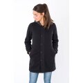 super natural Mantel Combustion Coat (Merino wool) black Women