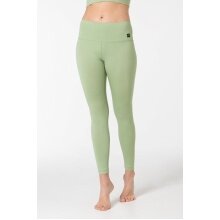 super natural Sports Tights Super Tights (Merino wool, soft comfort, breathable) fitted light green ladies