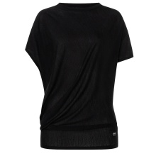 super natural Sport and Leisure Shirt Yoga Loose Tee black Women