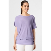 super natural Sport and Leisure Shirt Yoga Loose Tee lavender purple Women