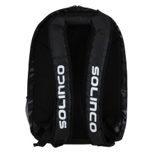 Solinco Backpack Tour Team Camo (Main Compartment, Racket Compartment) black