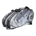 Solinco Racketbag Tour Team Camo (Racket bag, 2 main compartments, thermal compartment) white 6-piece