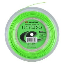 Solinco Tennis String Hyper G (Durability+Power) green 100m roll