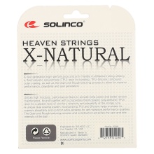 Solinco Tennis String X Natural (Arm Protection+Touch) black 12m Set