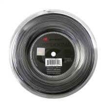 Solinco Tennis String Confidential (Durability+Feel) grey 200m roll