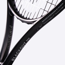 Solinco Tennis Racket Blackout 100in/300g/Tournament Black - Unstrung -