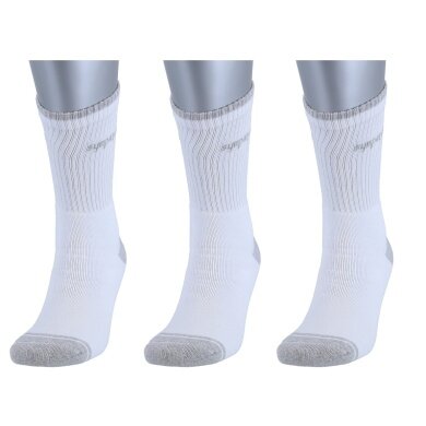 Sympatico Tennis Socks Crew (Cotton) white - 3 Pairs