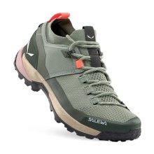 Salewa Hiking Shoes Puez Knit Powertex (Trekking, waterproof, breathable) olive green ladies