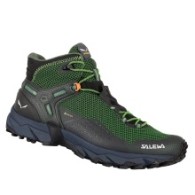 Salewa Hiking Shoes Ultra Flex Mid 2 GTX (Speed-Hiking, waterproof) green Men