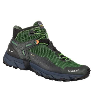 Salewa Hiking Shoes Ultra Flex Mid 2 GTX (Speed-Hiking, waterproof) green Men