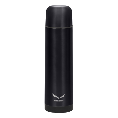 Salewa Thermo Flask Drinking Bottle Thermo Lite 0.75 (Stainless Steel, Lightweight, BPA free) 750ml navy blue