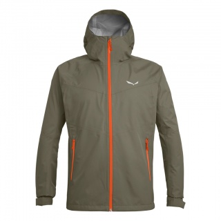 Salewa All-Season Jacket Puez Aqua 3 Powertex (waterproof) brown Men