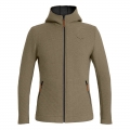 Salewa Hooded Jacket Sarner Full-Zip (Wool Blend) Brown Men