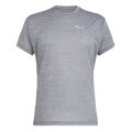 Salewa Tshirt Puez Melange (Dryton Cotton for Trekking Tours) Grey Men