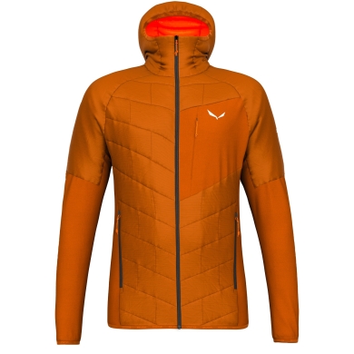 Salewa Hybrid Jacket Ortles TirolWool (warm, compressible) autumnal orange Men