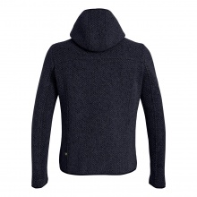 Salewa Hooded Jacket - Hoodie Full Zip Woolen - Navy Blue Men