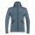 Salewa Trekking Fleece Jacket Puez Melange Polarlite with Hood Grey Men