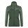 Salewa Trekking Fleece Jacket with Hood Puez Melange Polarlite dark green melange Men