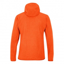 Salewa Fleece Jacket Nuvolo with Hood (warm, breathable) orange Men