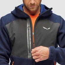 Salewa Hybrid Jacket Fedaia AlpineWool (warm, hybrid jacket made of wool blend fabric with hood) blue Men