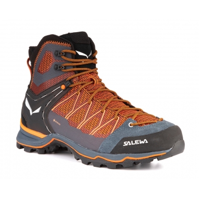 Salewa Hiking Shoes Mtn Trainer Lite Mid GTX (Trekking, waterproof) orange/black Men