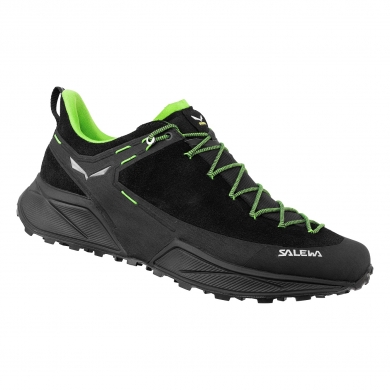 Salewa Trail Running Shoes Dropline (Speed-Hiking, Suede) black Men