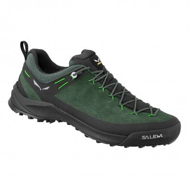 Salewa Hiking Shoes Wildfire Leather (Approach, Suede) Green Men