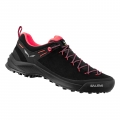 Salewa Hiking Shoes Wildfire Leather (Approach, Suede) Black Women