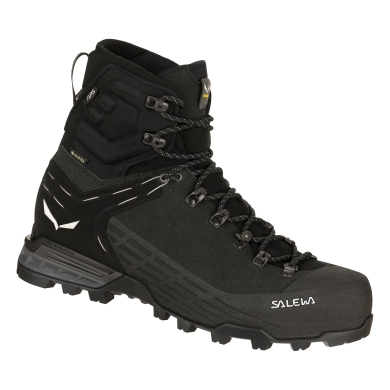 Salewa Hiking Boots Ortles Ascent Mid GTX (Alpine, Suede Leather, waterproof) black Men