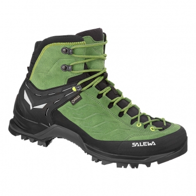 Salewa Hiking Shoes Mtn Trainer Mid GTX (Trekking, waterproof) green Men