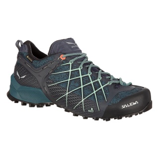 Salewa Hiking Shoes Wildfire GTX (Approach, Waterproof) Ombre Blue Women