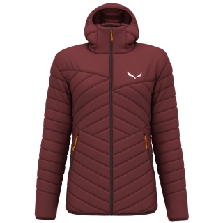 Salewa Down Jacket Brenta (windproof and water-repellent) burgundy Men