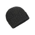 Salewa Knitted Hat (Beanie) Fanes Wo - Wool Blend, Foldover - onyx grey - 1 piece