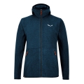 Salewa Fleece Jacket Nuvolo with Hood (warm, breathable) denim blue Men