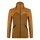 Salewa Trekking Fleece Jacket with Hood Puez Melange Polarlite Gold Brown Men