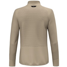 Salewa Fleece Jacket Puez Waffle Hybrid Polarlite (soft, quick-drying) sand brown men's