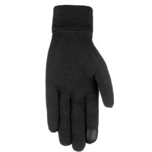 Salewa Liner Glove Ortles Cristallo (warm and breathable) - black