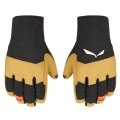 Salewa Ortles TW Gloves with High Dexterity - Durable, Windproof - Black/Yellow Men