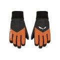 Salewa Winter Gloves Kids PTX/TWR (waterproof and breathable) black/brown Children