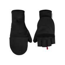 Salewa Gloves Winter Sesvenna Fold Back (windproof and breathable) - black