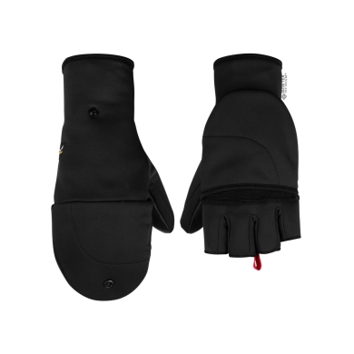 Salewa Gloves Winter Sesvenna Fold Back (windproof and breathable) - black