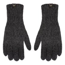 Salewa Wool Gloves Walk Wool - warm, 100% wool - carbon Women