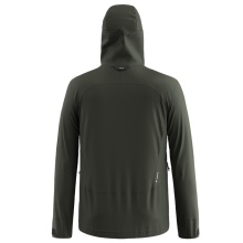 Salewa Hybrid Softshell Jacket Puez Powertex (windproof, waterproof) dark olive green men's