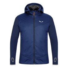 Salewa Hybrid Jacket Fanes Engineered Merino Hybrid (warm, windproof) dark blue Men